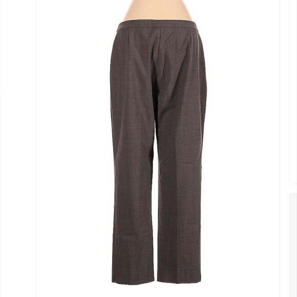 Peace of Cloth Brown Dress Pants Size 4 - Picture 2 of 2